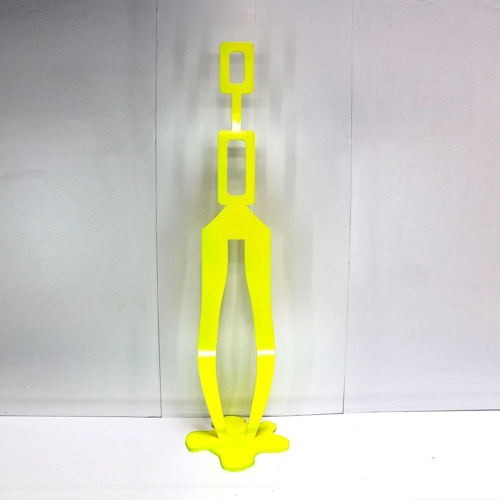 Sculptures, statuettes et miniatures - KIKOO® FLUO Lemon Glossy - L'ATELIER DES CREATEURS