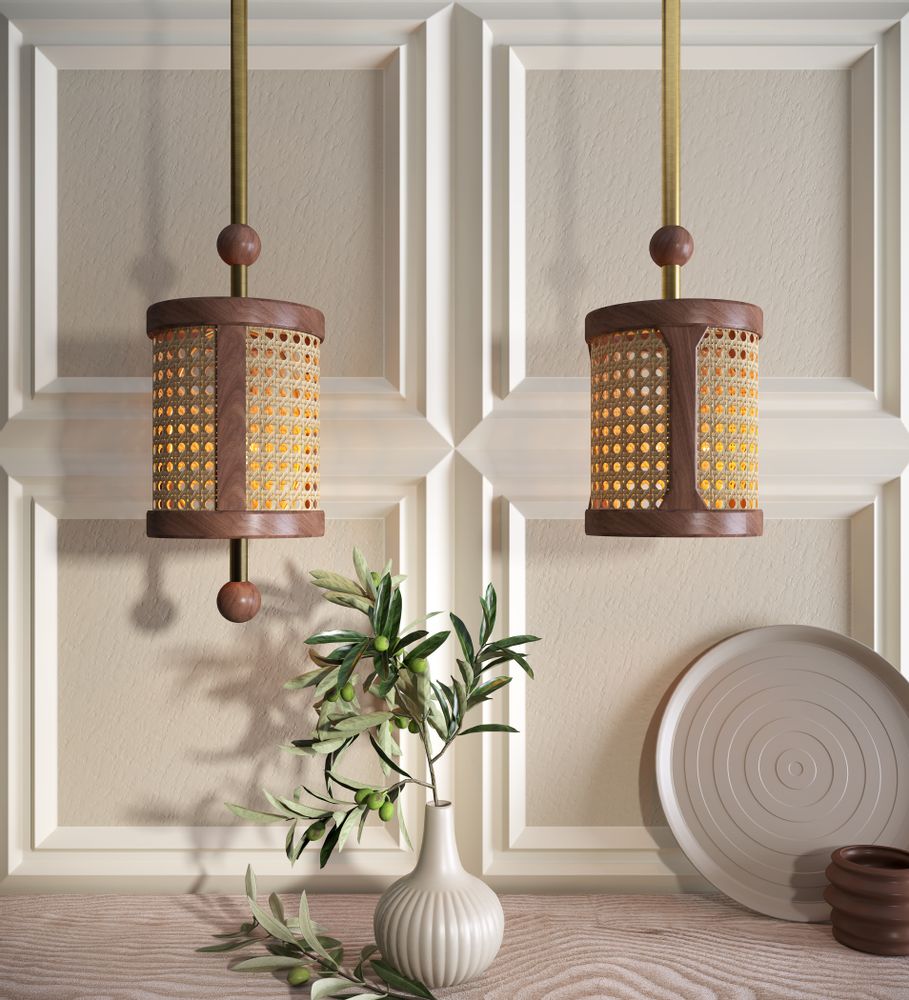 Hanging lights - Hamilton Pendant Lamp - WOOD TAILORS CLUB