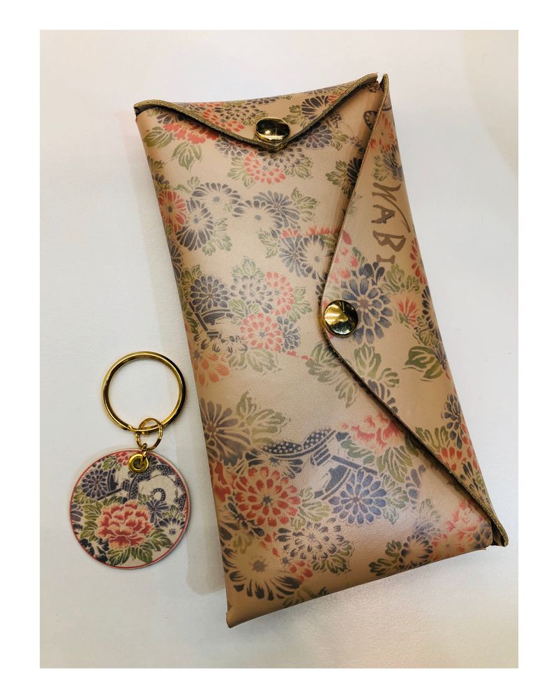 Leather goods -  KASANE Multi Case in Durable Origami Way Leather - WABI WORLD