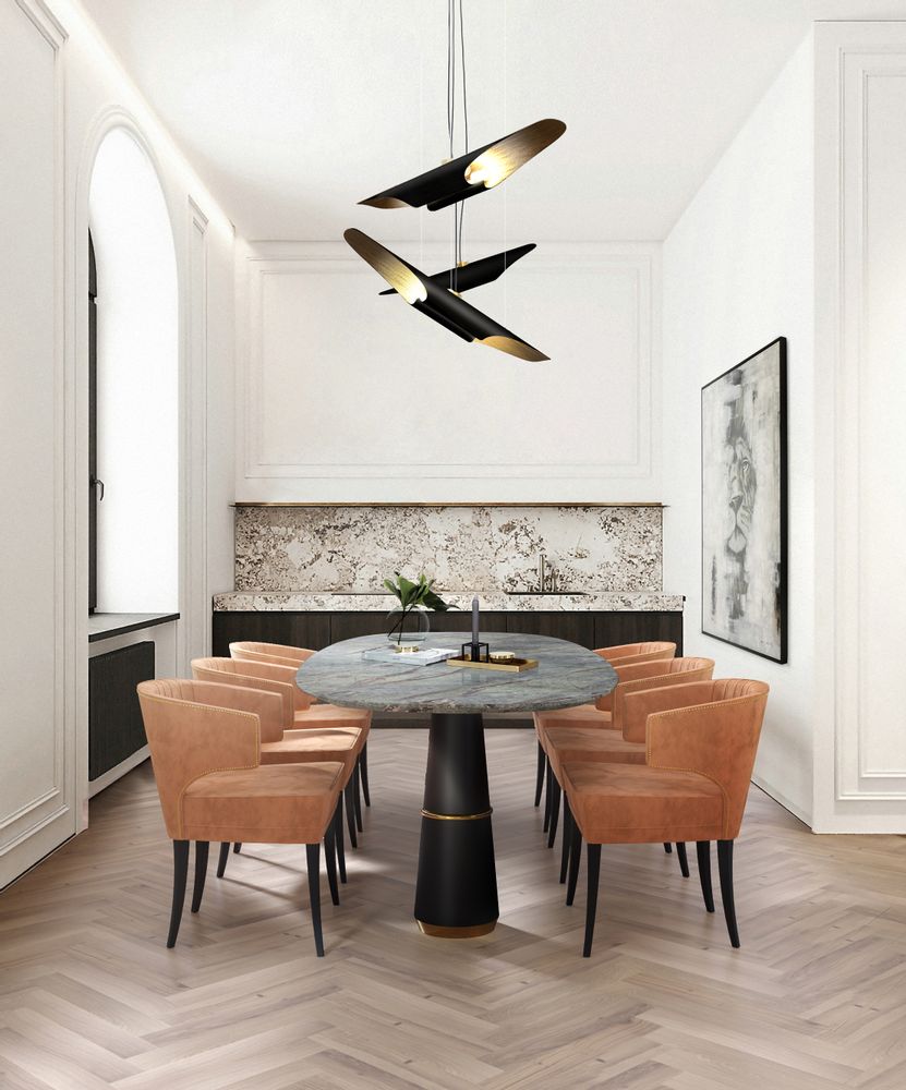 Tables Salle à Manger - Table à manger AGRA III - BRABBU DESIGN FORCES