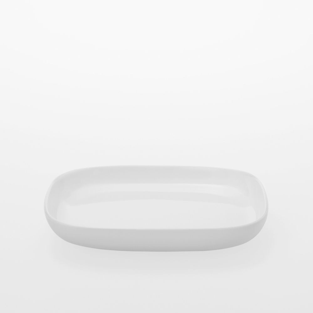 Objets design - Plat carré en porcelaine 131 mm/150 mm/173 mm/201 mm. - TG