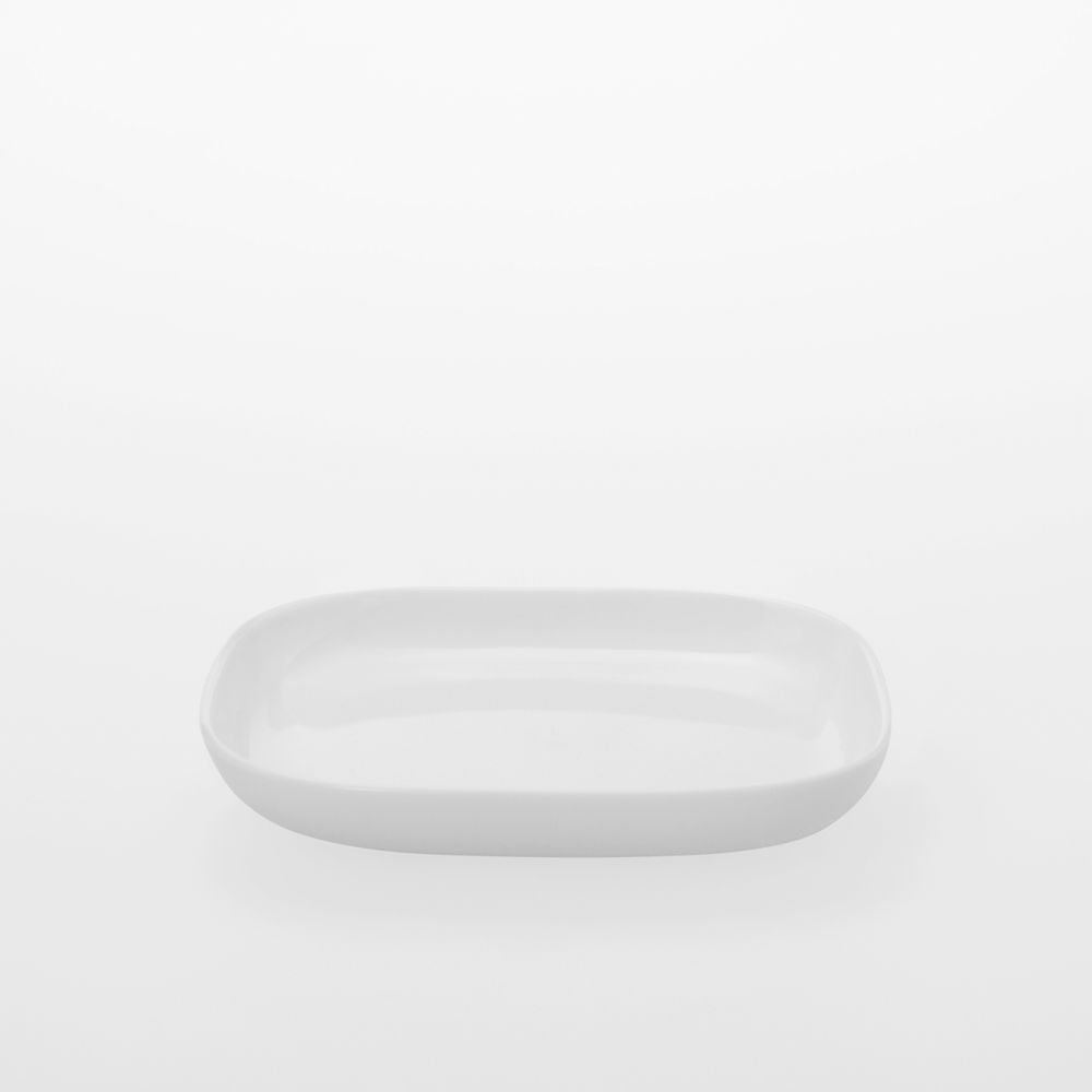 Objets design - Plat carré en porcelaine 131 mm/150 mm/173 mm/201 mm. - TG