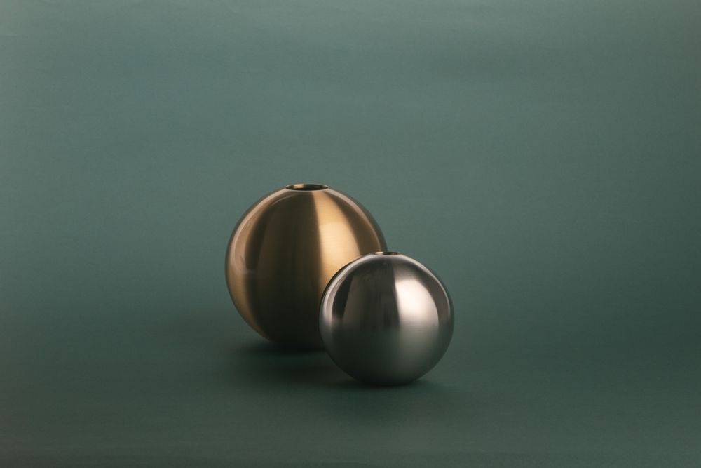 Vases - TAMA brass flower vase L - NOUSAKU