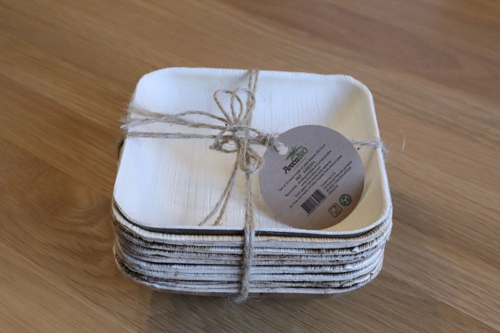 Objets de décoration - Lot de 10 bols carrées (16x16cm) - ARECABIO