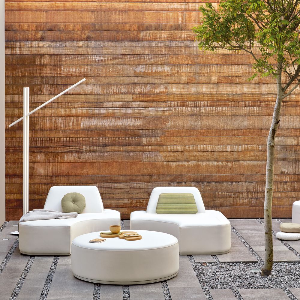 Sofas - Modular sofa with pouf Moon Island - MANUTTI