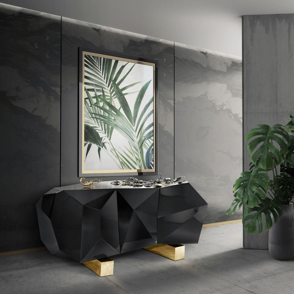 Storage boxes - Diamond Metamorphosis Sideboard - COVET HOUSE