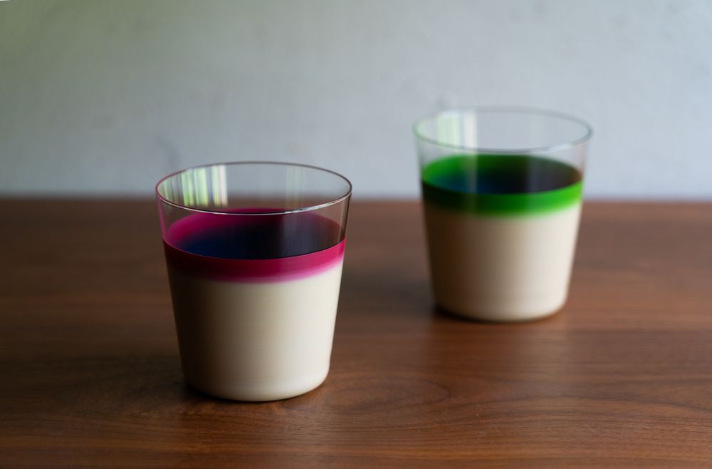 Verre d'art - Gobelet awase M - HYAKUSHIKI