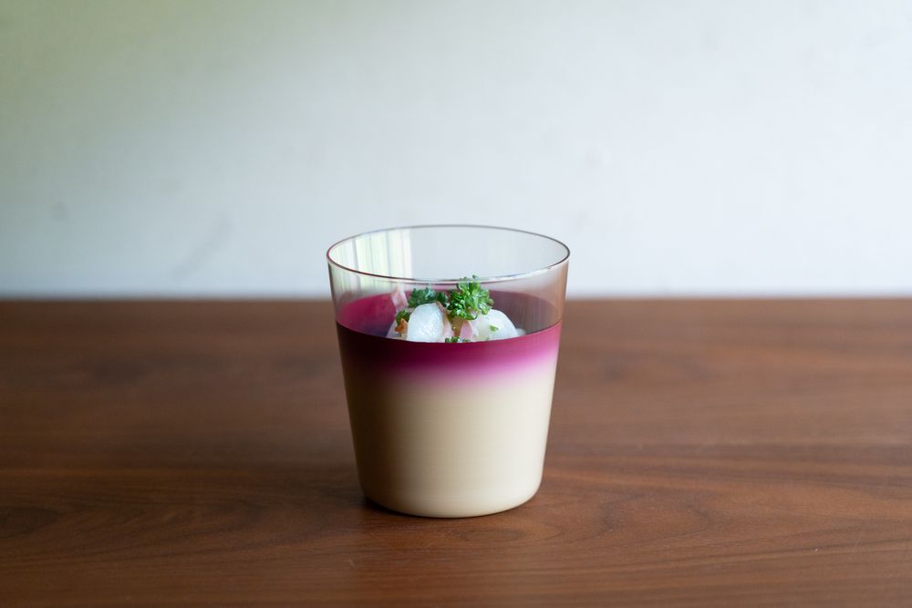 Verre d'art - Gobelet awase M - HYAKUSHIKI
