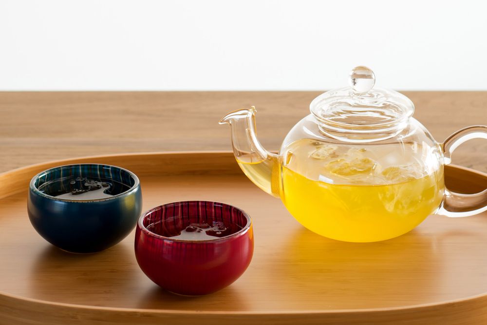 Verre d'art - bol tsubomi S - HYAKUSHIKI