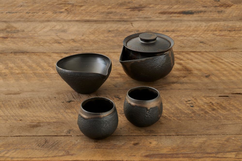Ceramic - Kokushu Tea set - =K+