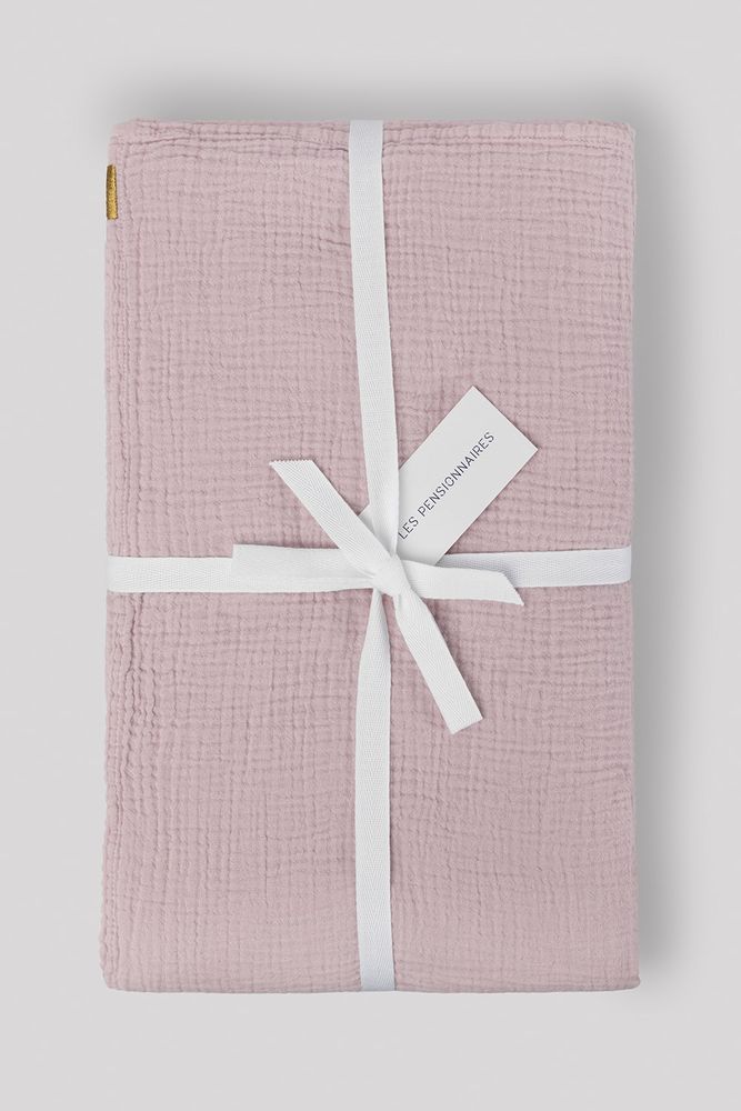 Linge de lit - Drap plat en double gaze de coton - LES PENSIONNAIRES