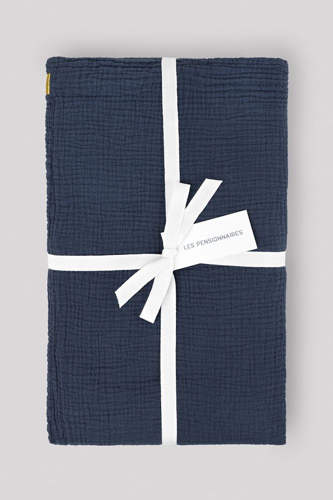 Linge de lit - Drap plat en double gaze de coton - LES PENSIONNAIRES
