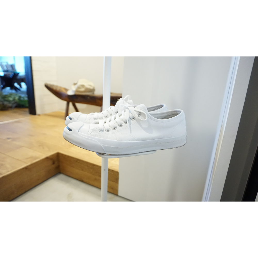 Office furniture and storage - 017 Shoes Rack White - DRAW A LINE