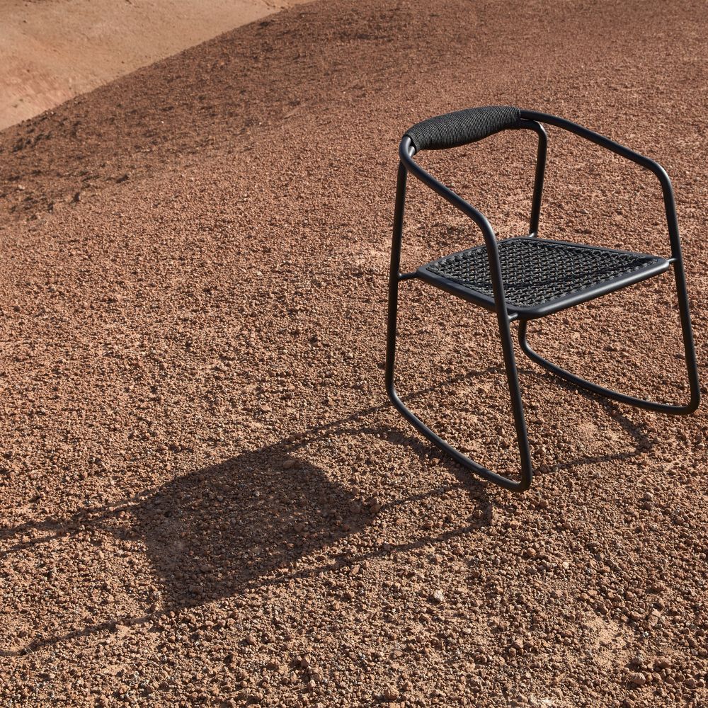 Chaises de jardin - Chaise à bascule d'extérieur Duo - MANUTTI
