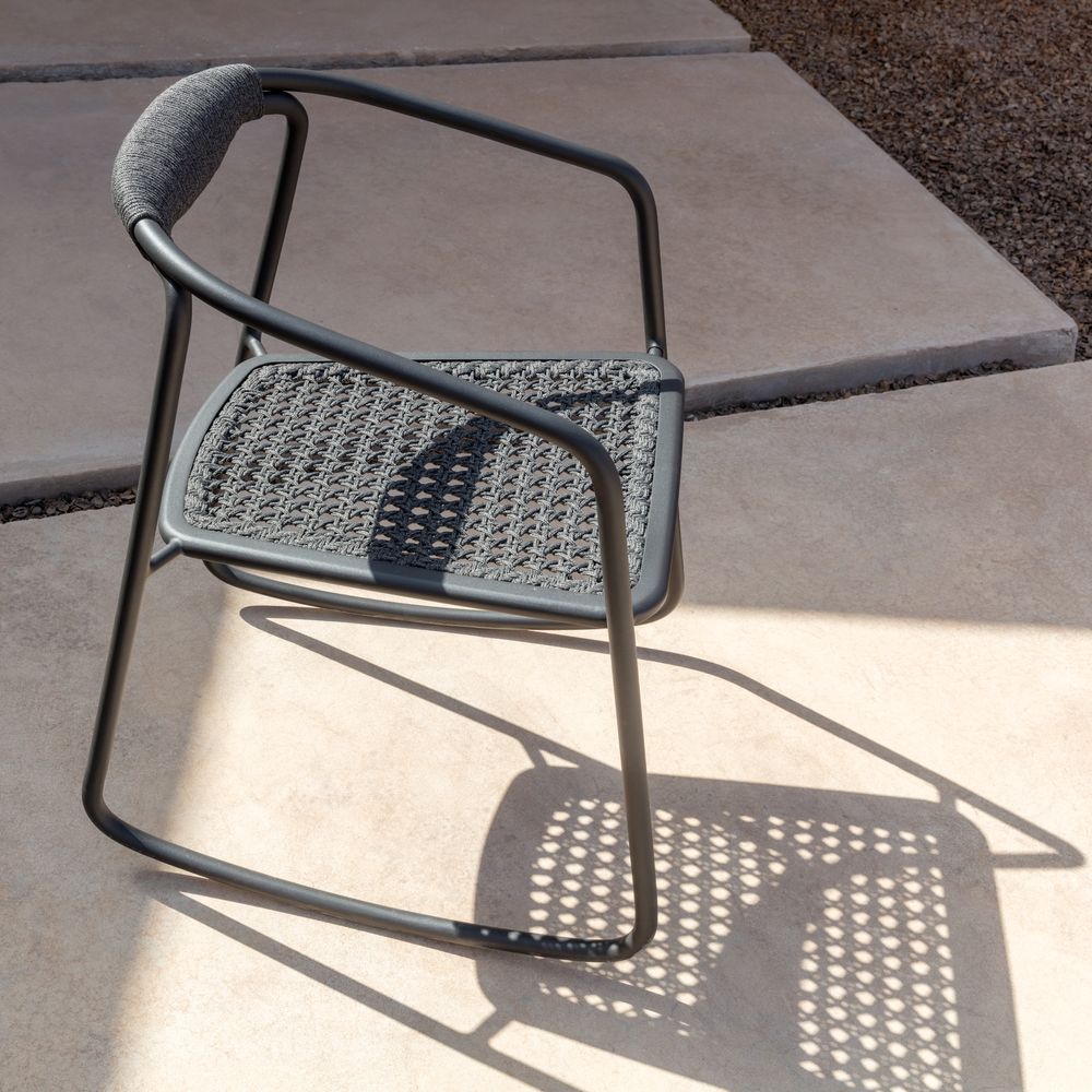 Chaises de jardin - Chaise à bascule d'extérieur Duo - MANUTTI
