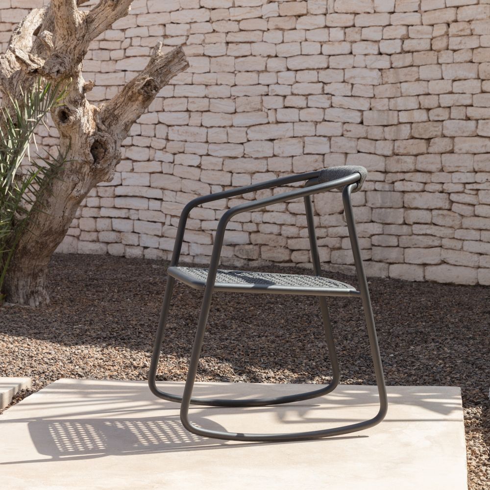 Chaises de jardin - Chaise à bascule d'extérieur Duo - MANUTTI