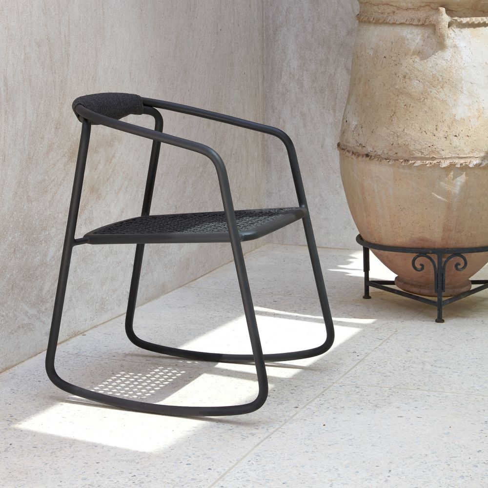 Chaises de jardin - Chaise à bascule d'extérieur Duo - MANUTTI