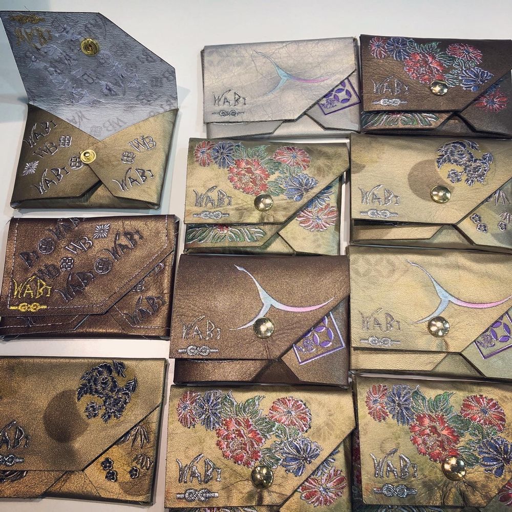Leather goods - KASNE ORIGAMI PASS CASE - WABI