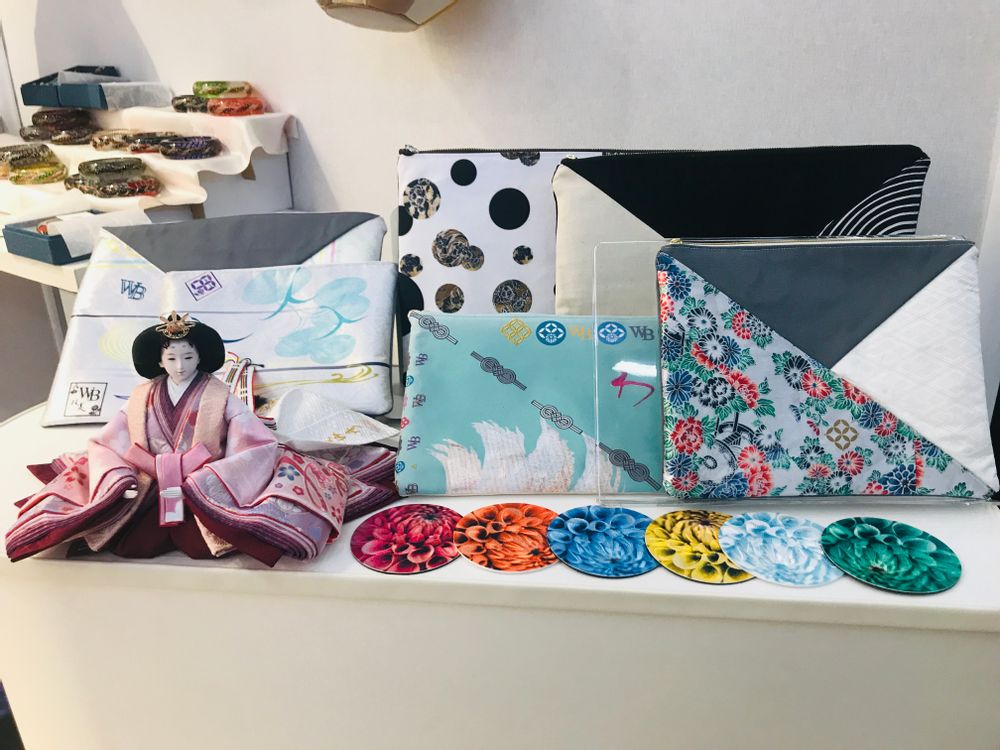 Table linen - Embroidery coaster - WABI WORLD