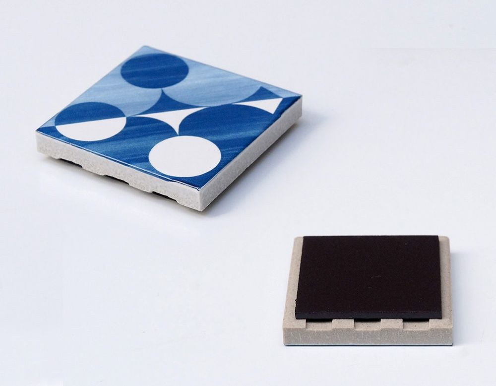 Objets de décoration - Magnet à carreaux bleus Gio Ponti - METROCS