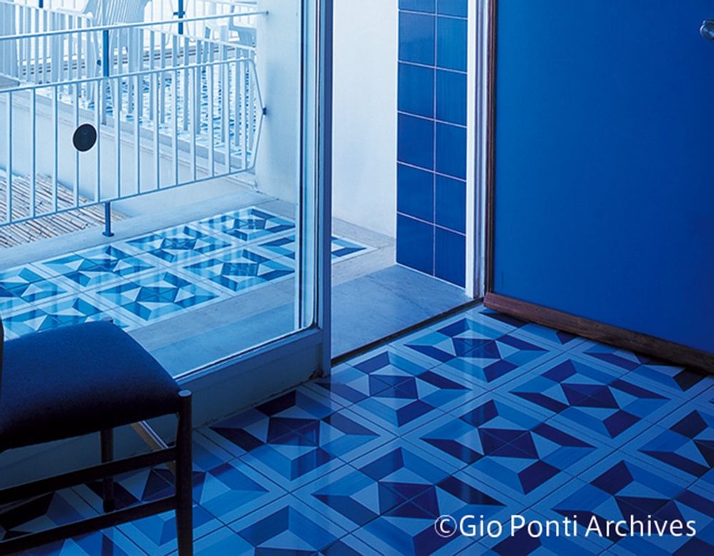 Objets de décoration - Magnet à carreaux bleus Gio Ponti - METROCS