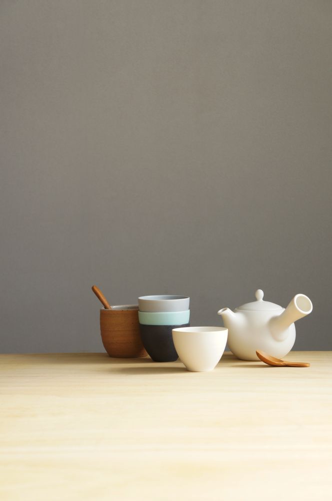 Céramique - Tasse à thé Yui 110 ml et soucoupe - SALIU
