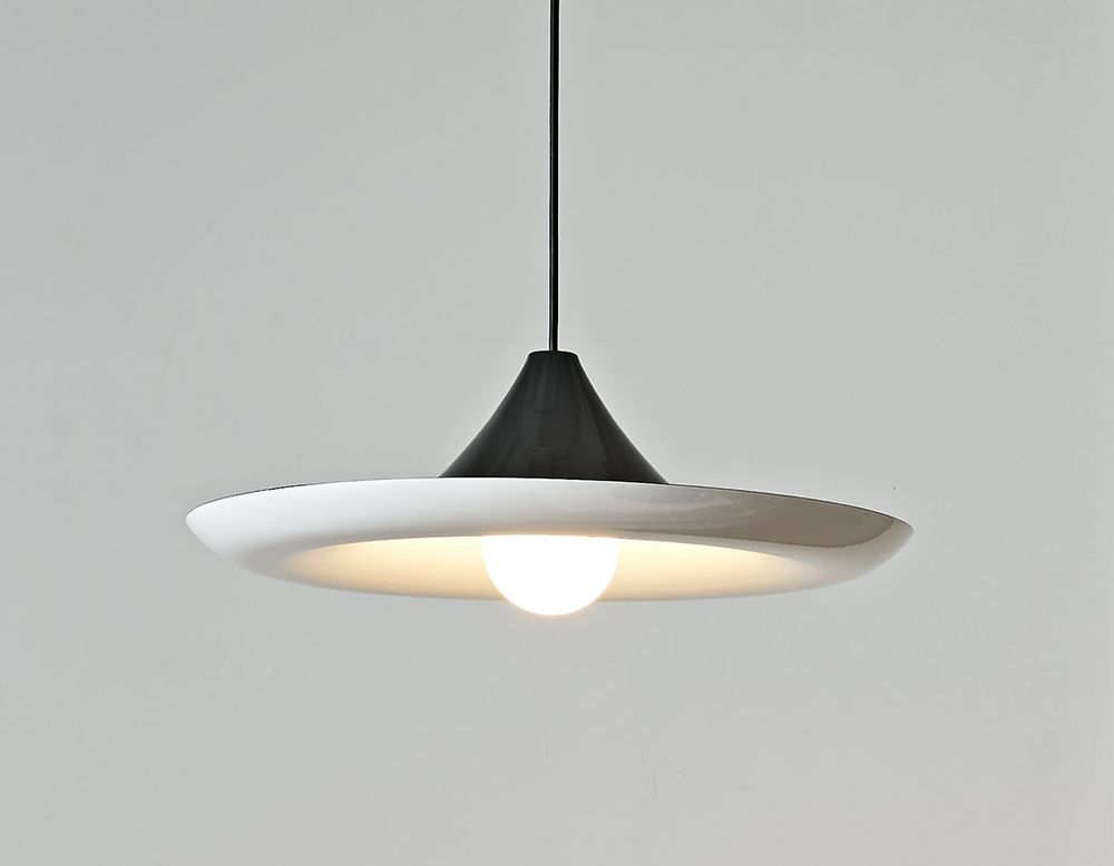 Office design and planning - CURL - Enamel Pendant Lamp - METROCS