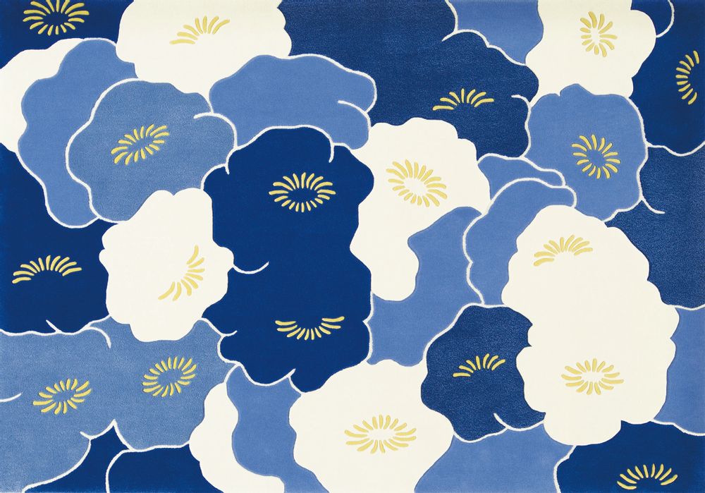 Design carpets -  CARPET BOTAN/SHAKUNAGE - YAMAGATA DANTSU