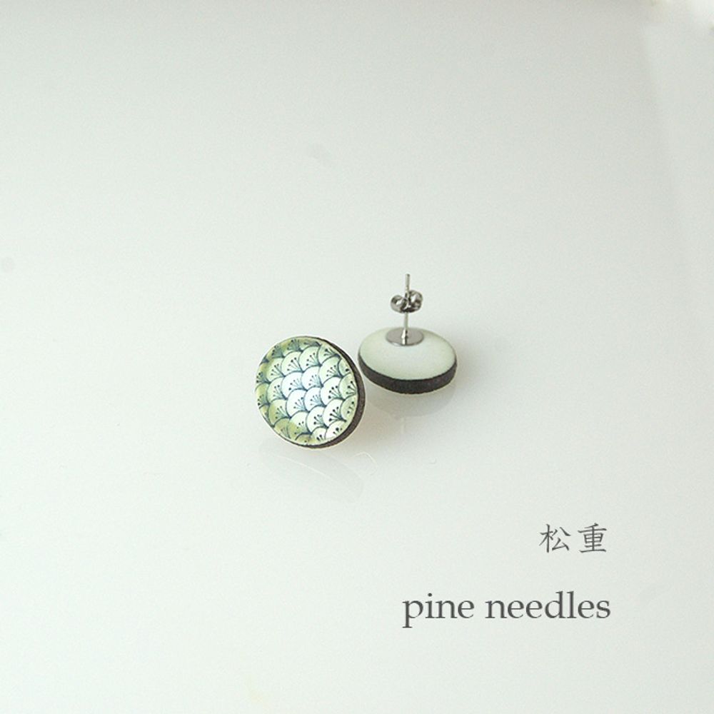 Cadeaux - KOMON 【Motif Traditionnel】 Boucles d'oreilles - NANAYOSHA 2020