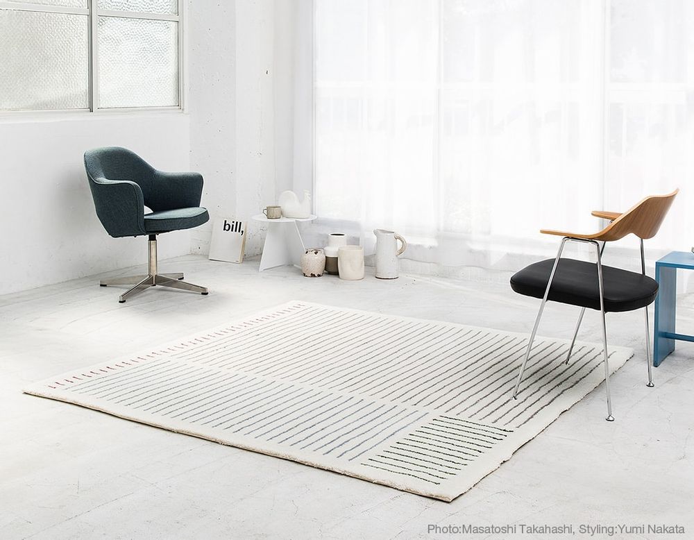 Rugs - Max Bill Art Rug QUIET - METROCS
