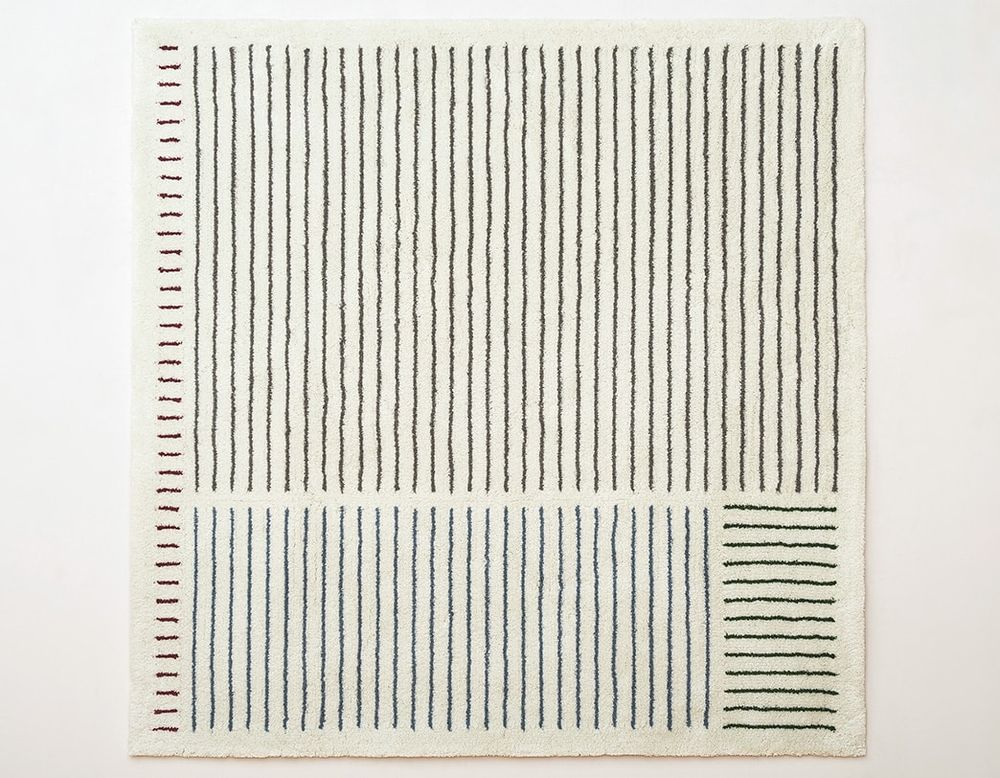 Rugs - Max Bill Art Rug QUIET - METROCS