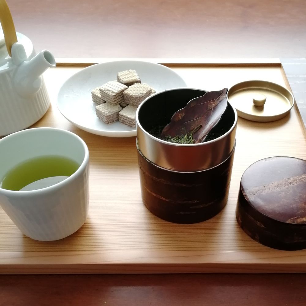 Accessoires thé et café - Boîte à thé \ « Hiragata » - TOMIOKA