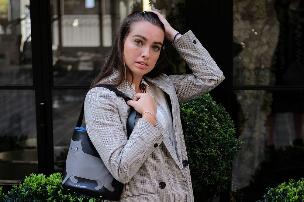 Sacs et cabas - Sac en cuir Chat - KEORA KEORA TOKYO