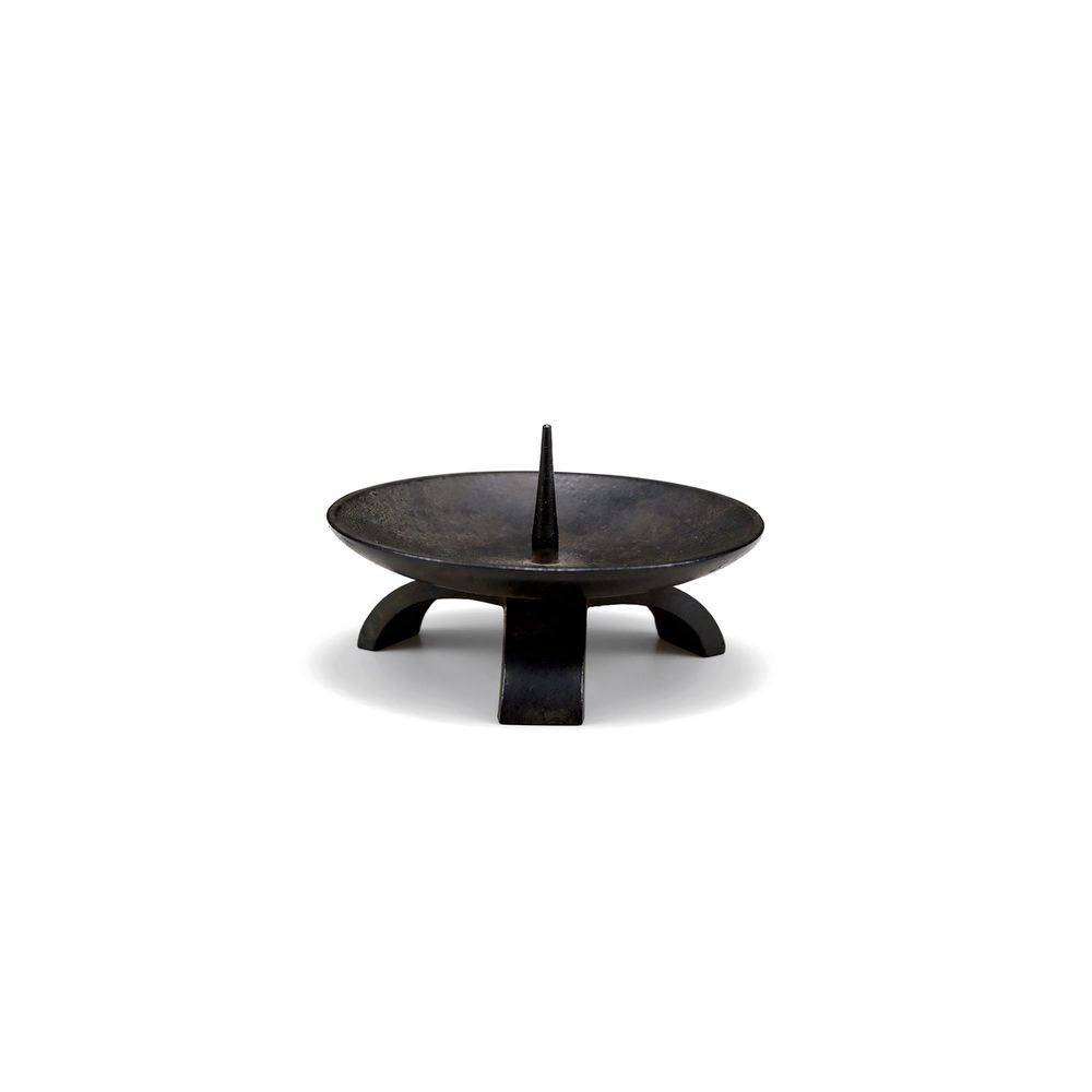 Candlesticks and candle holders - GUSOKU - Tripod - brass candle holder - NOUSAKU