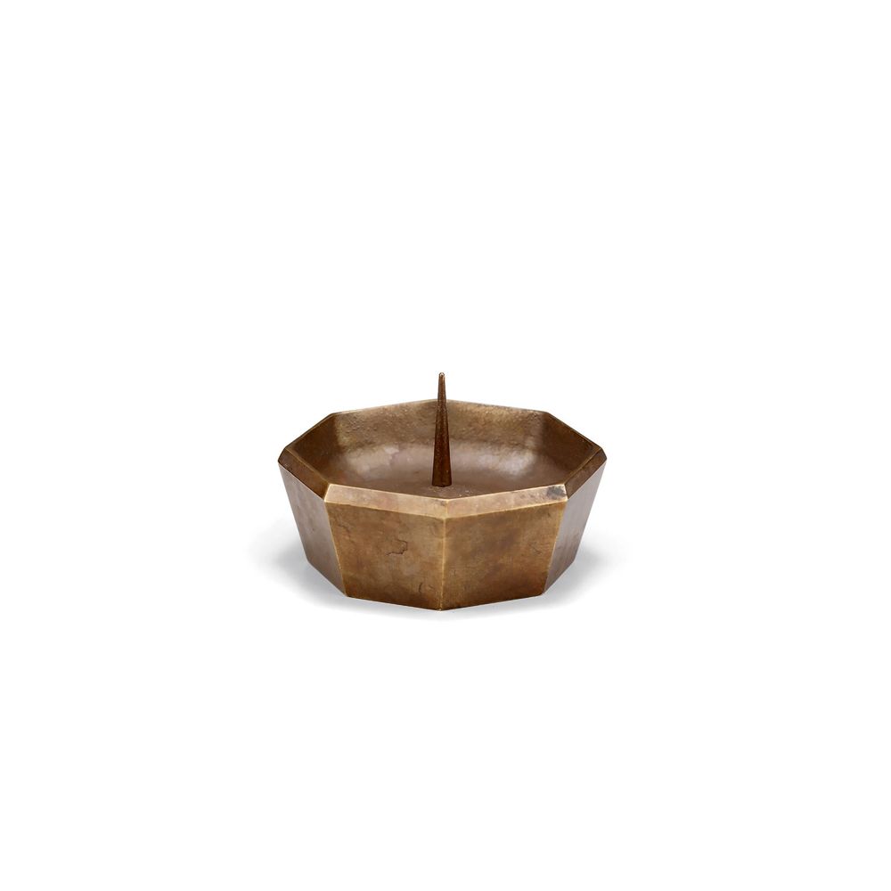 Decorative objects - GUSOKU - Octagon - brass candle holder - NOUSAKU