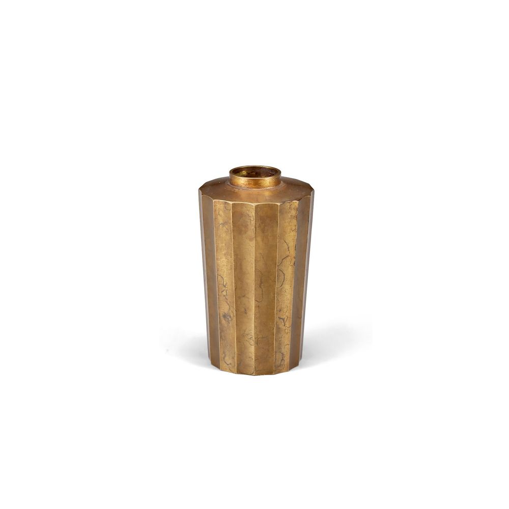 Vases - GUSOKU - Hexadecagon - brass flower vase - NOUSAKU