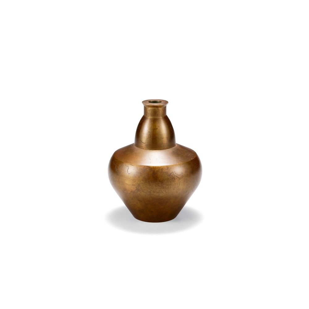 Vases - GUSOKU - Gourd - brass flower vase - NOUSAKU