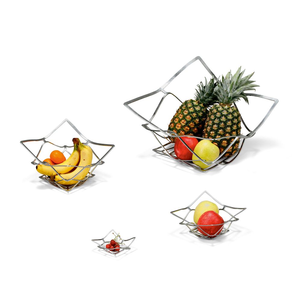 Design objects - Bendable basket - KAGO Square L - tin - NOUSAKU
