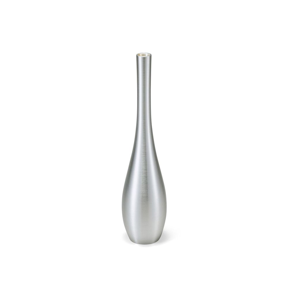 Vases - Sorori vase à fleurs en laiton Argent S - NOUSAKU