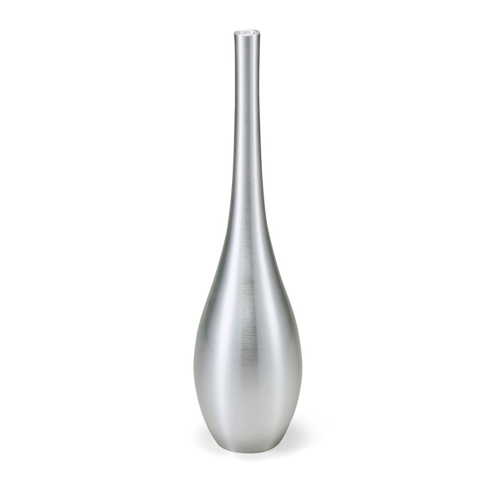Vases - Sorori vase à fleurs en laiton argent L - NOUSAKU