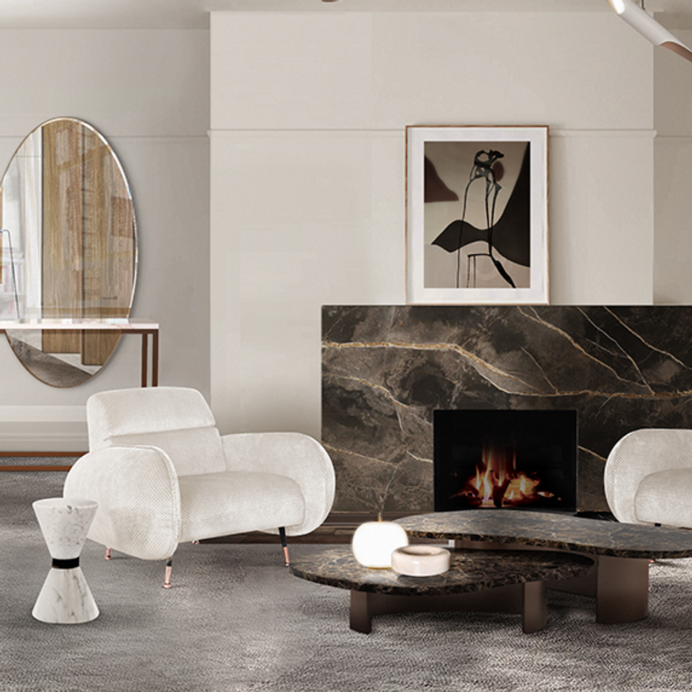 Assises pour bureau - Marco Fauteuil - CAFFE LATTE
