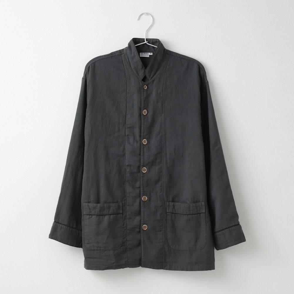 Homewear - Kyo Wazarashi Mensya Herbal-Dyed Gauze Pajamas - DAITOU SHINGU