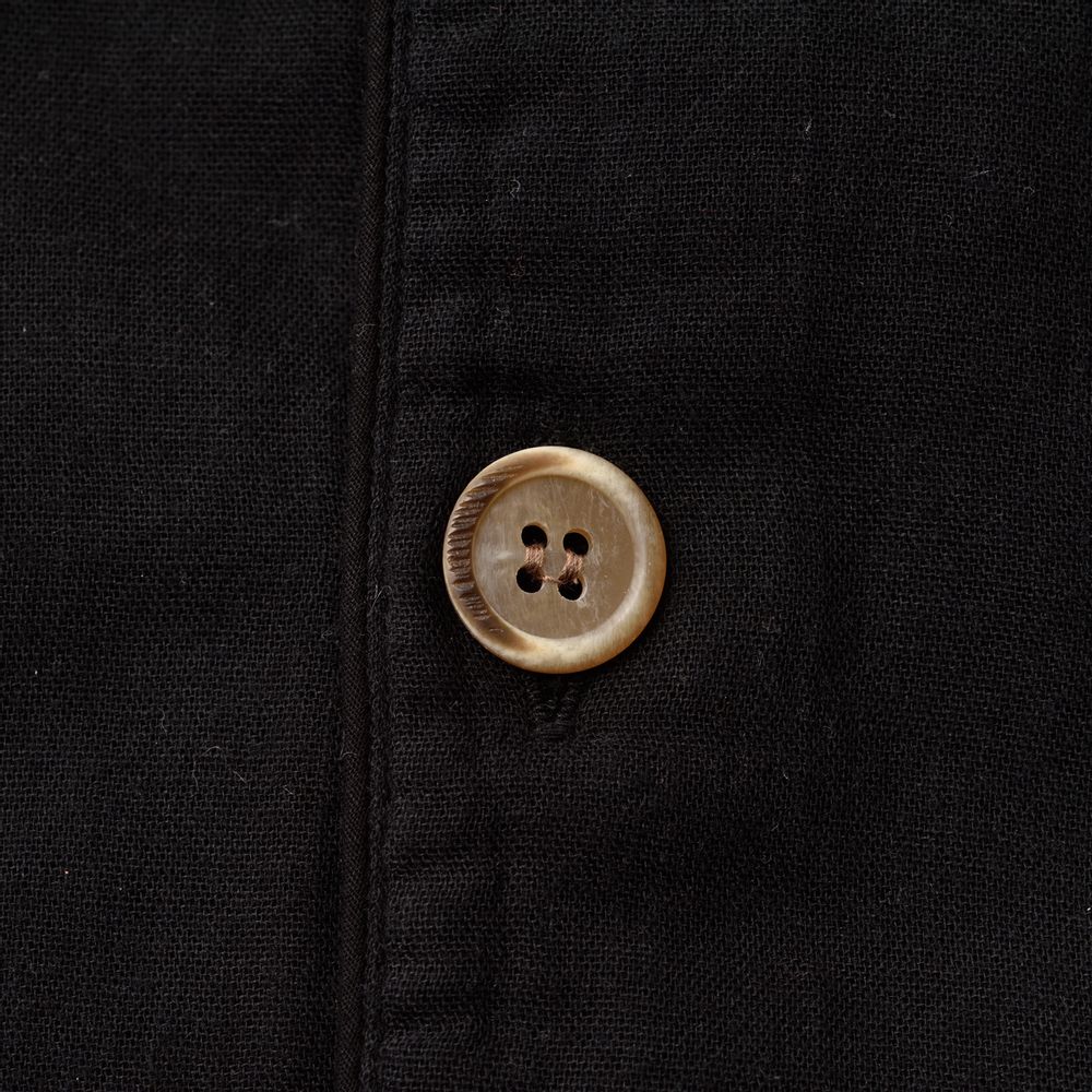 Homewear textile - Pyjama Kyo Wazarashi Mensya en gaze teintée en noir - DAITOU SHINGU