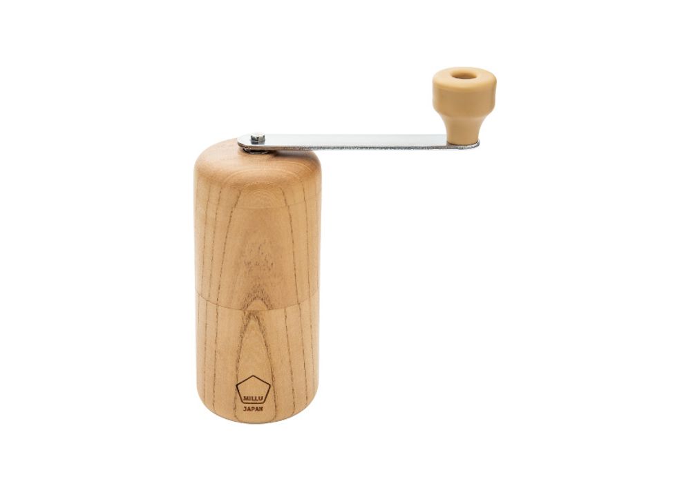 Tea and coffee accessories - CERAMIC WOOD COFFEE MILL(KEYAKI) - MILLU
