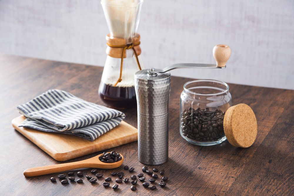 Tea and coffee accessories - CERAMIC STAINLESS COFFEE MILL(TUCHIME) - MILLU