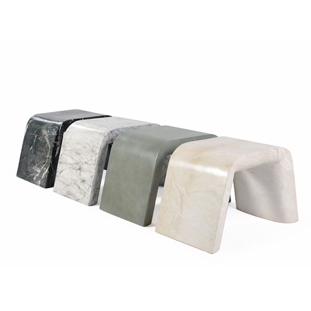 Meubles pour salle de bain - Tabouret marbre | Pupil - URBAN LEGEND