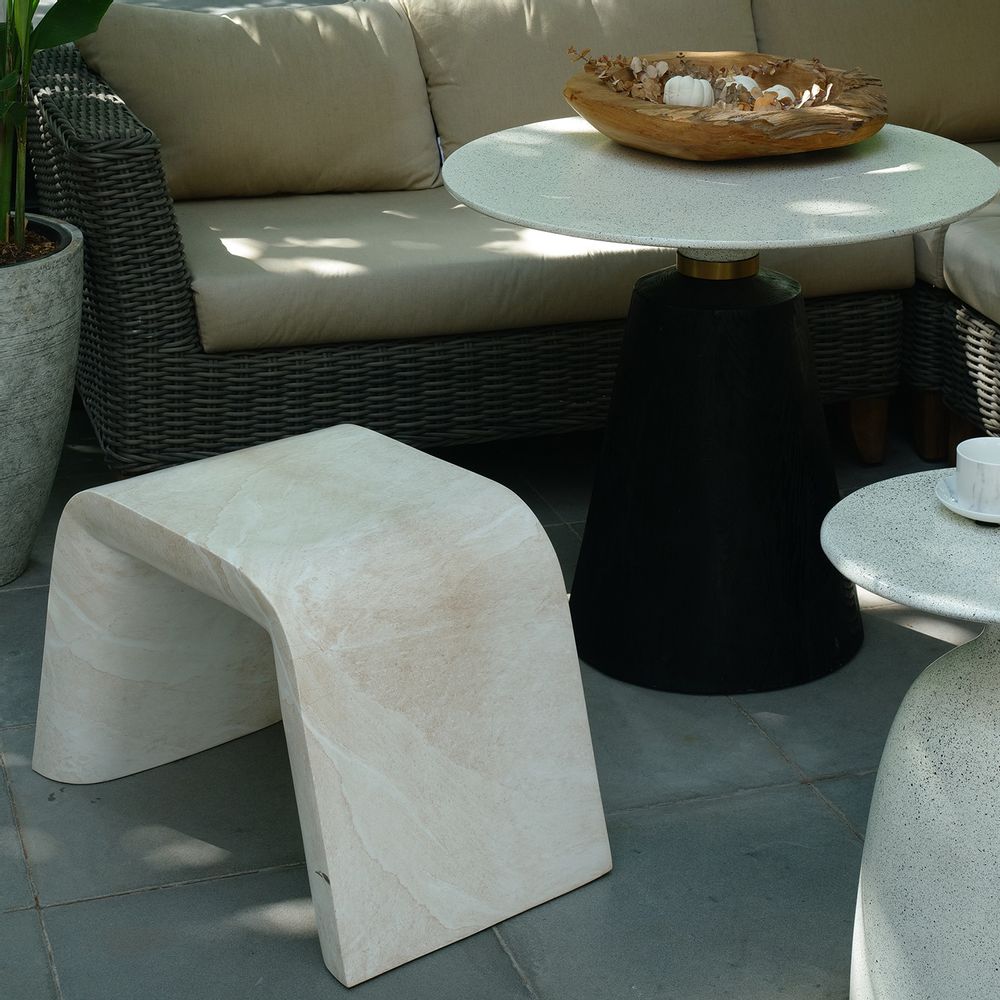 Meubles pour salle de bain - Tabouret marbre | Pupil - URBAN LEGEND