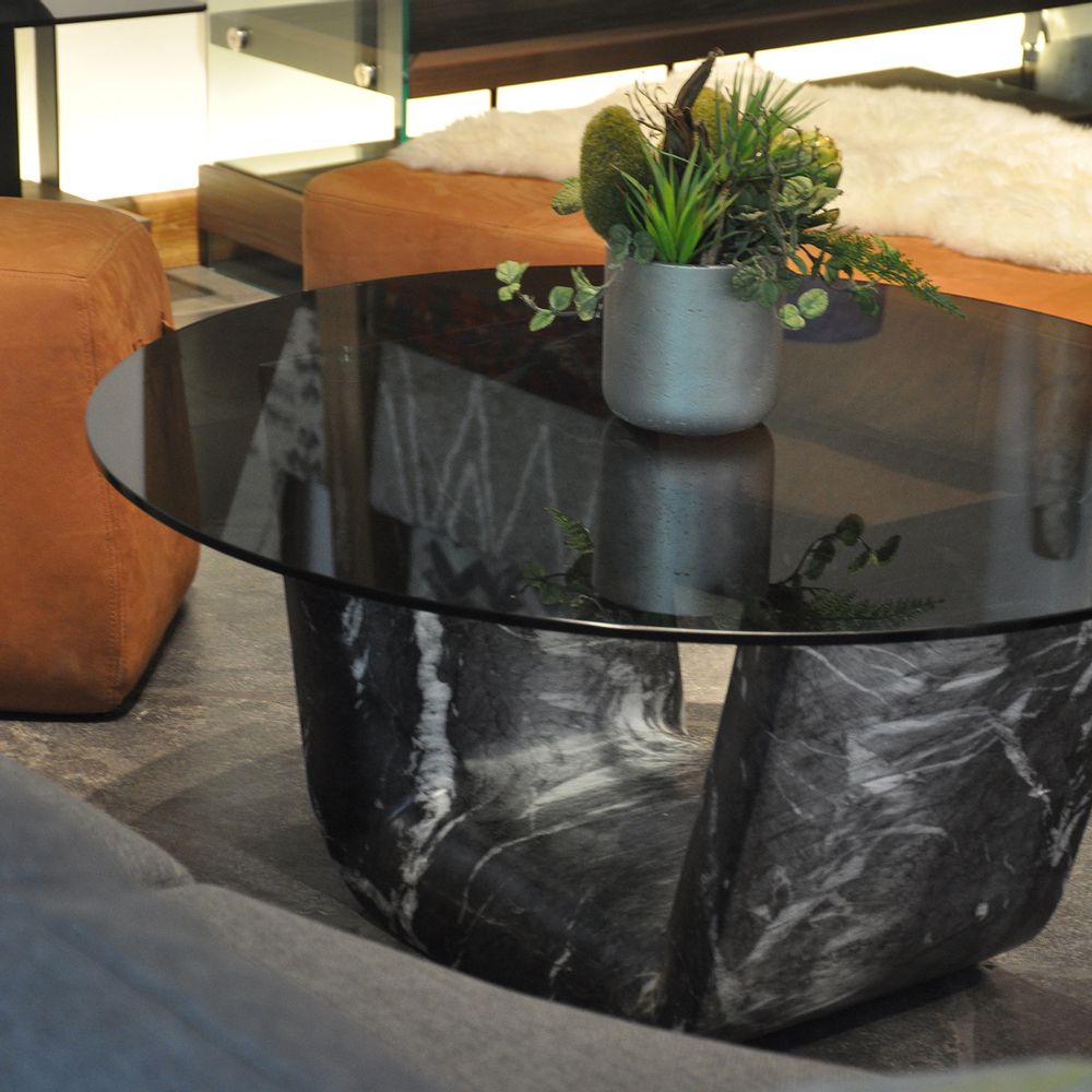 Tables de jardin - Table marbre et verre | Pupil - URBAN LEGEND