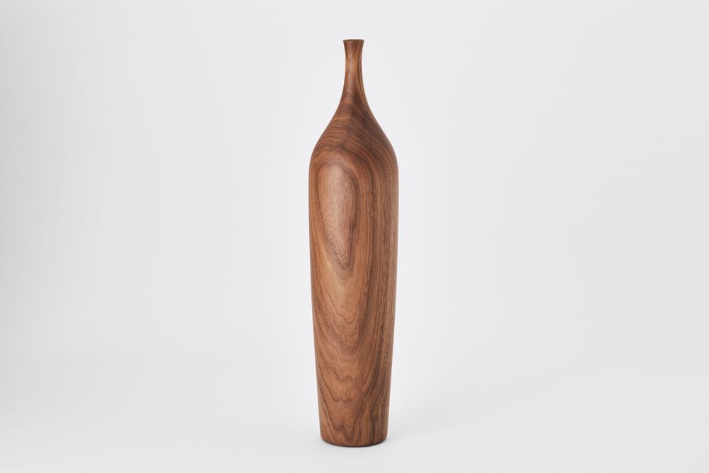 Vases - LINEA Walnut Grande - MUGEN MUSOU BY IWATA