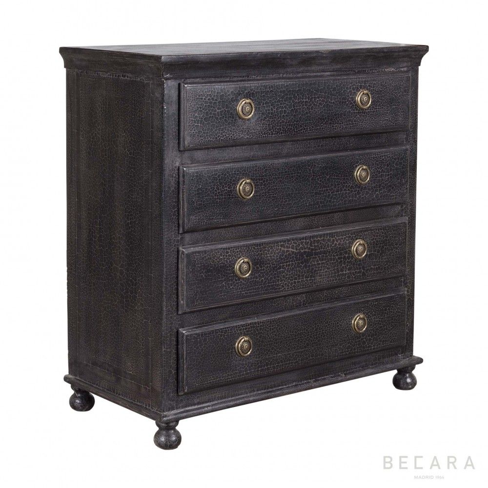Chests of drawers - CAVIAR FINISH DRESSER - BECARA